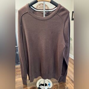 NEW Michael Kors Men's Chocolate Brown Sweater Size L